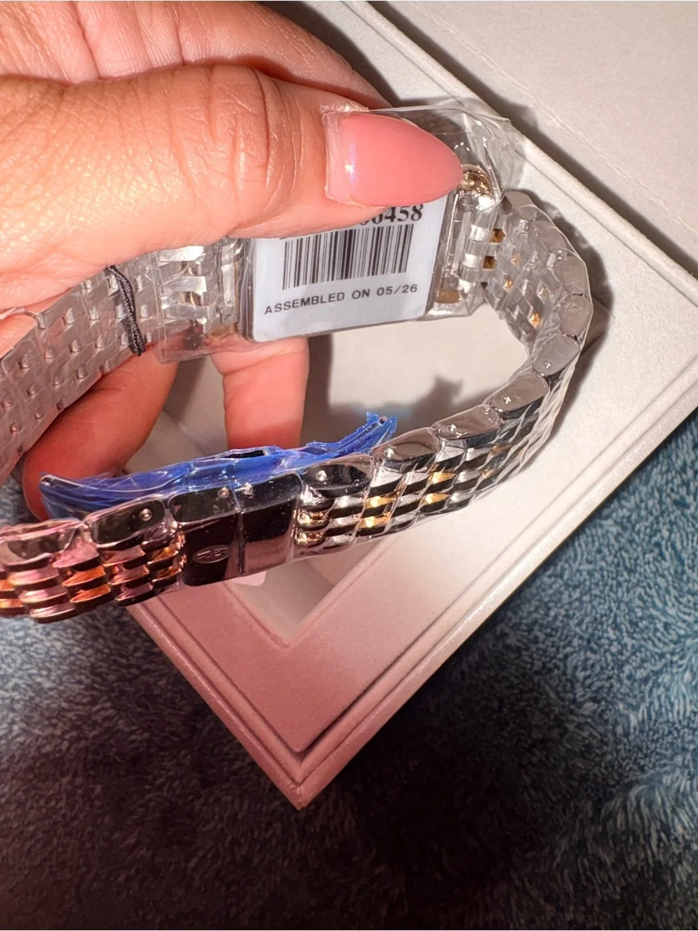 MICHELE Deco Diamond Chronograph Bracelet Watch, 33mm